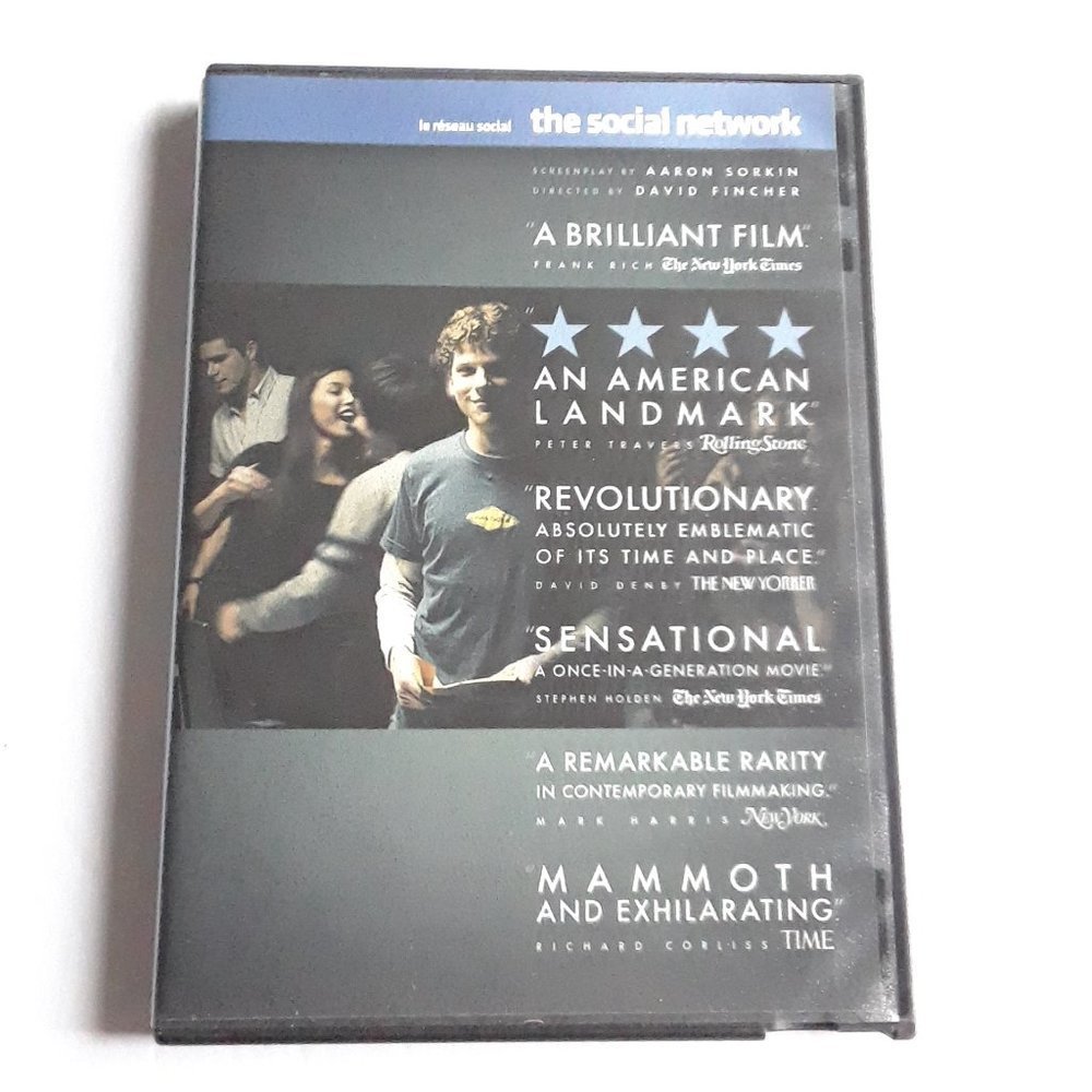 The Social Network DVD
